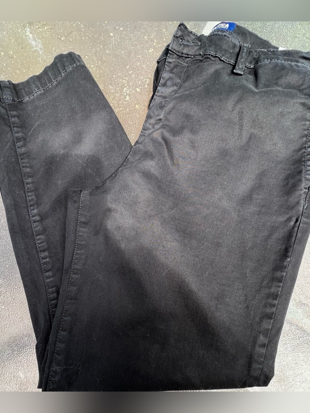 Nautica Black Straight-Leg Pants. Woman’s size 10.